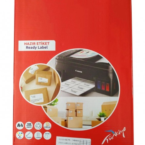 210X297 LAZER ETİKETİ