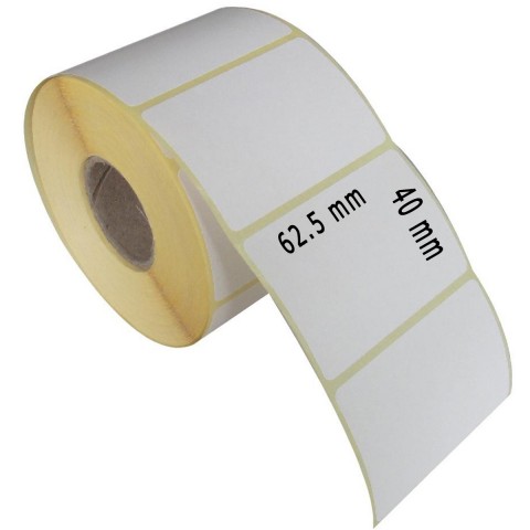 62.5X40 500'LÜ TERMAL BARKOD ETİKETİ
